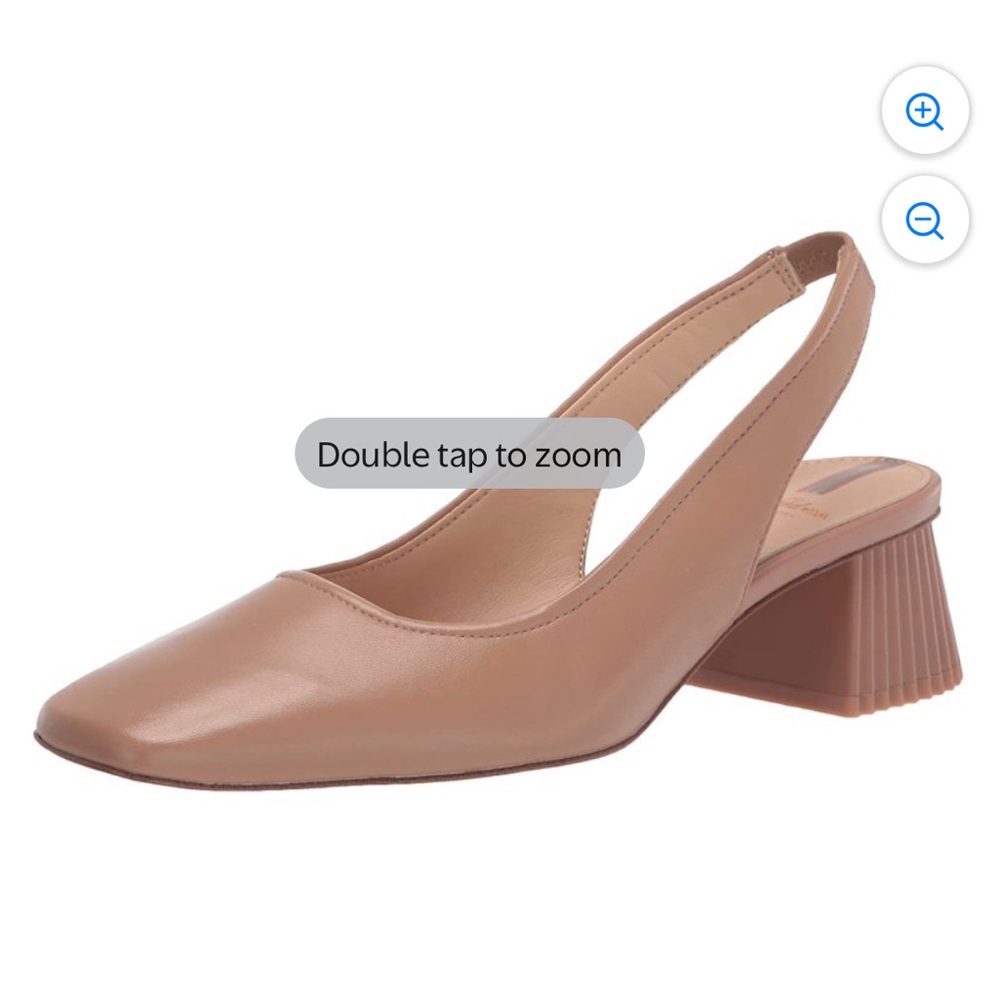 Sam Edelman Elegant Tan Slingback Heels Size 6